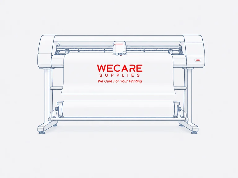 Cartridge-based inkjet system for garment CAD plotters