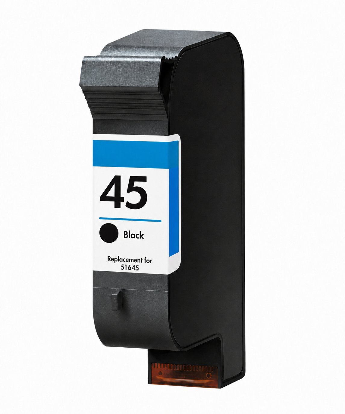 HP 45 black ink cartridge replacement for 51645A desktop inkjet printers